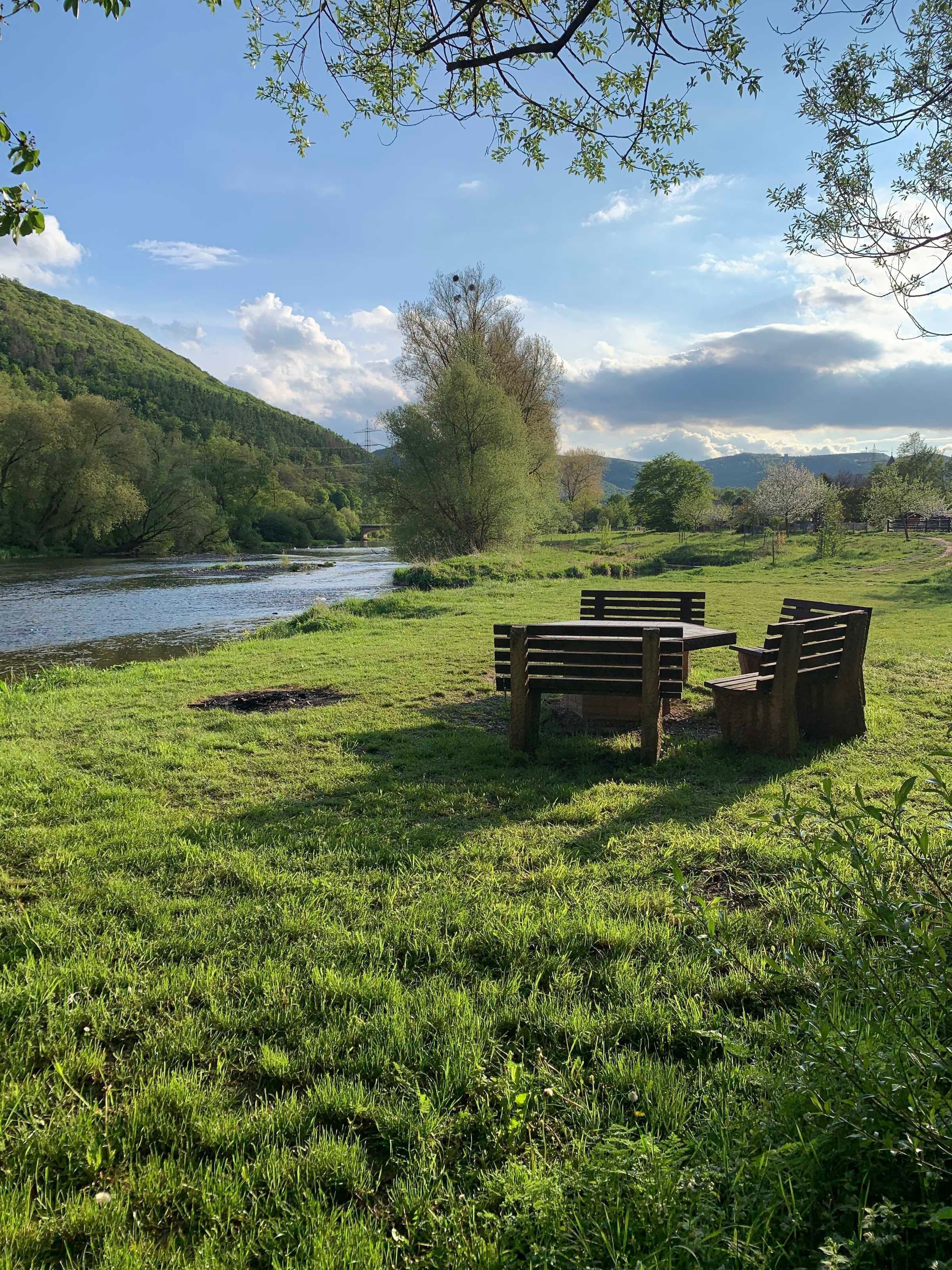 Opções para refeição ao ar livre