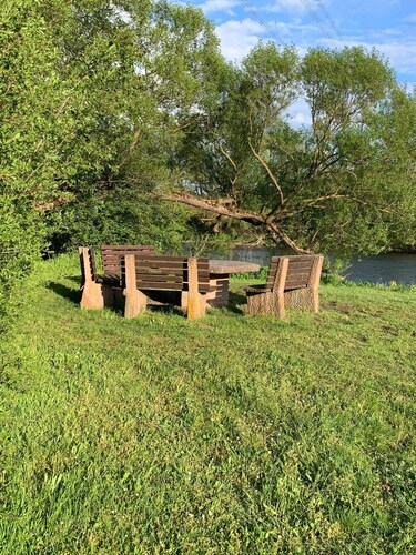 Ferienwohnung Pusteblume - 2 Schlafzimmer, Küche, Wohnzimmer, Bad, Balkon