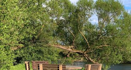 Ferienwohnung Pusteblume - 2 Schlafzimmer, Küche, Wohnzimmer, Bad, Balkon