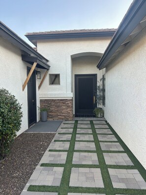 Exterior detail