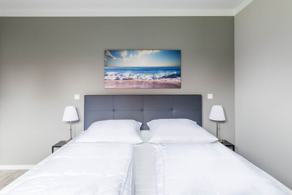 3 bedrooms, travel cot, bed sheets - Ferienhaus Ostseewelle (Ostseebad Boltenhagen)