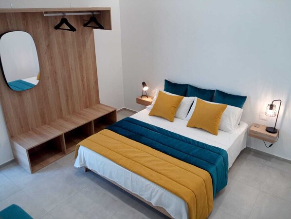 1 Schlafzimmer, kostenloses WLAN, Bettwäsche