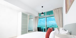 1 bedroom, premium bedding, individually decorated