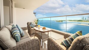 Apartemen Deluks, 1 kamar tidur | Balkon