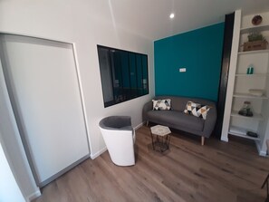 Living area - Studio Renove RDC Terrasse + Exterieur Paysage (Grézieu-la-Varenne)