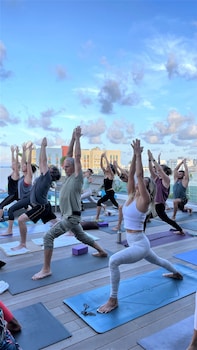 Patio, balcany or terrace at UPSUN HOTEL