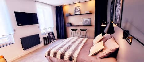1 Schlafzimmer, Bügeleisen/Bügelbrett, kostenloses WLAN, Bettwäsche