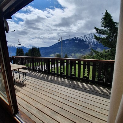 Ski-in, ski-out along the slopes 