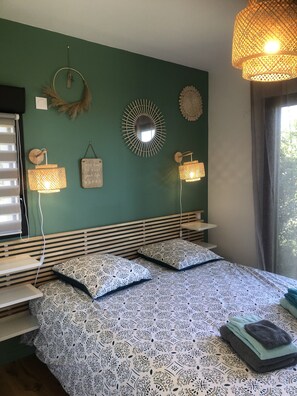 2 soverom, strykejern/-brett, wi-fi (inkludert) og sengetøy