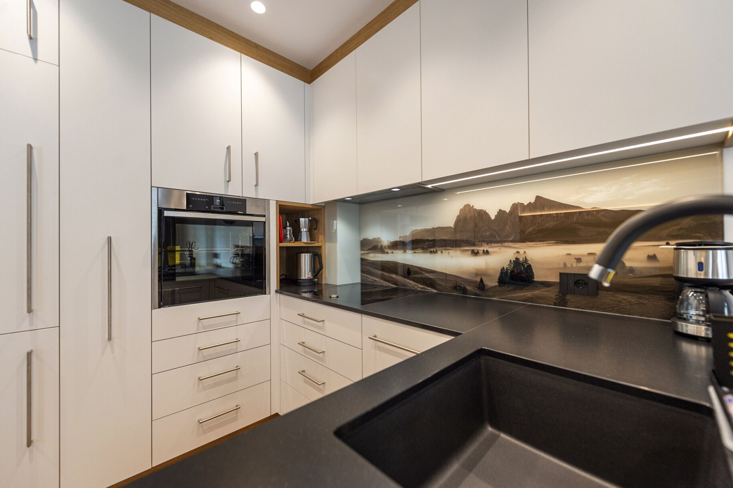 Frigorifero, forno, lavastoviglie, macchina per tè/caffè