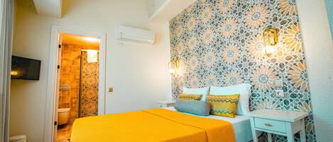 Habitación Deluxe doble | Minibar, wifi gratis, ropa de cama