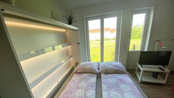 1 Schlafzimmer, Bügeleisen/Bügelbrett, kostenloses WLAN, Bettwäsche