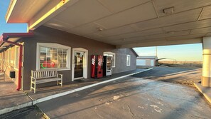 Entrée de l’hébergement