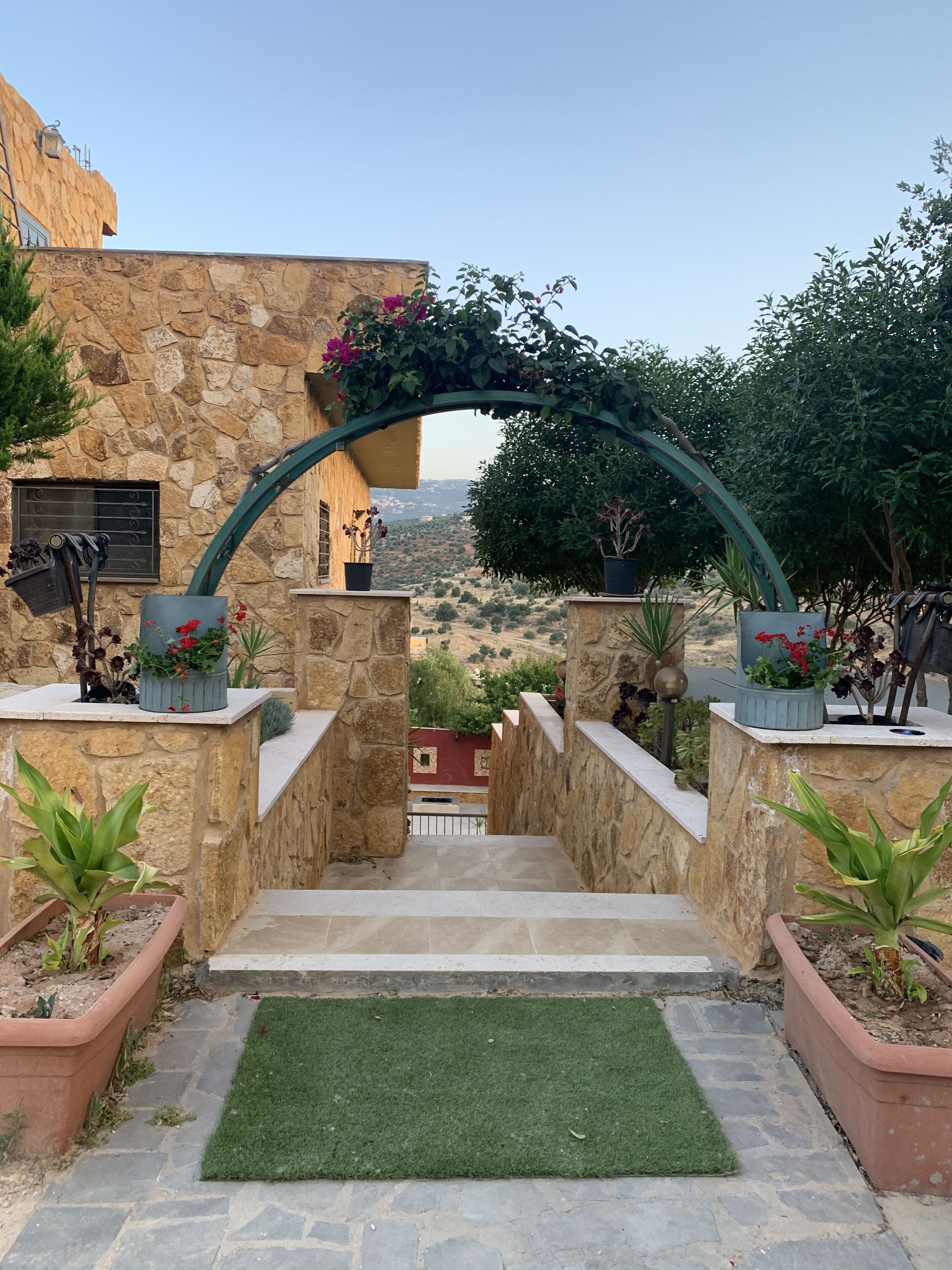 Overnatningsstedets område