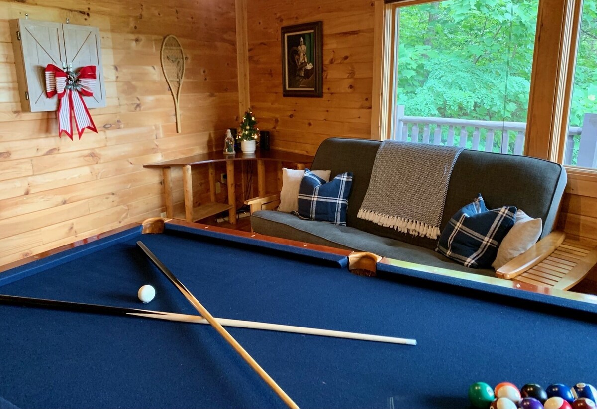 Photo 98 of Four ensuites, VIEWS, Mountainside cabin, Christmas decor, close to Ober