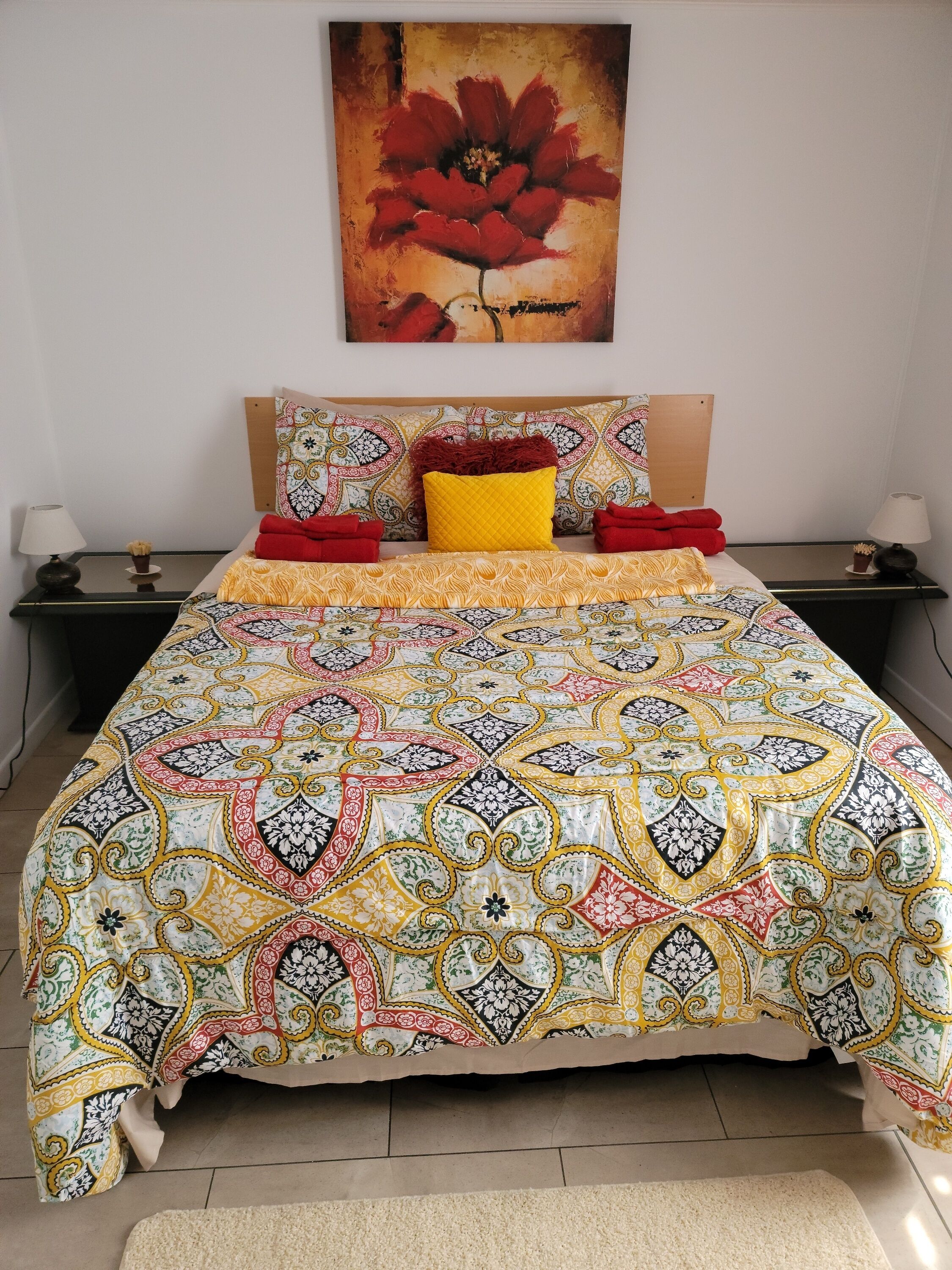 1 bedroom, premium bedding, desk, iron/ironing board