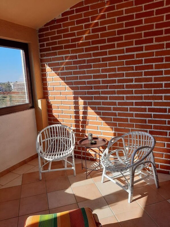 Apartment, 2 Bedrooms, Balcony, City View | Balcony - Enzo Apartment With Air-condition and Wi-fi (Zadar)