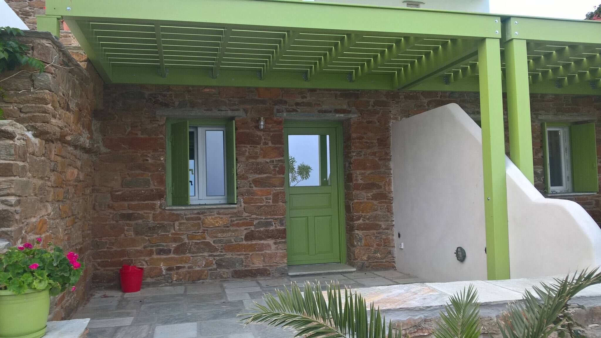 Departamento, 1 habitación, Terraza, vista al jardín | Detalle exterior