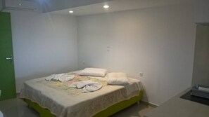 1 bedroom, iron/ironing board, bed sheets - Studio At Villa Ioanna With Gorgeous Sea View (Tinos)
