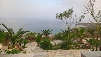 Apartamento, 1 quarto, terraço, vista para o jardim | Praia