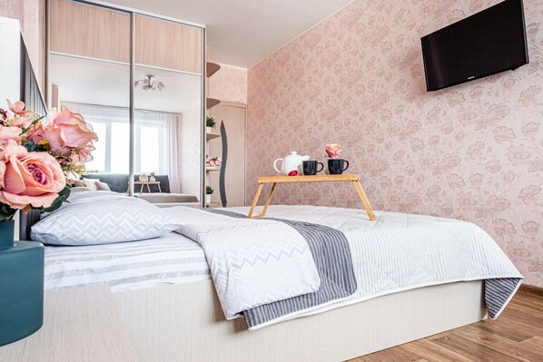 1 Schlafzimmer, Bügeleisen/Bügelbrett, kostenloses WLAN