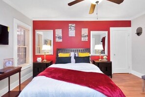 1 bedroom, desk, iron/ironing board, free WiFi