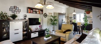 Rustic apartment EVELIN close to the beach
