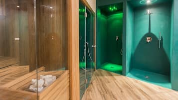 Sauna, Whirlpool, Massageanwendungen