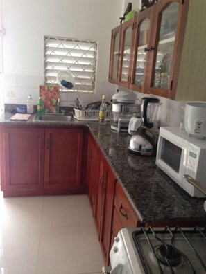 Exclusive House | Private kitchen | Fridge, microwave, oven, toaster - Montego Bay 1 bedroom Vacation Home (Montego Bay)