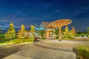 Fachada de la propiedad