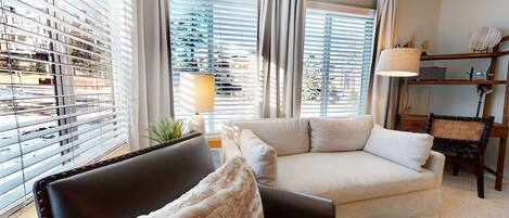 TV connectée, cheminée