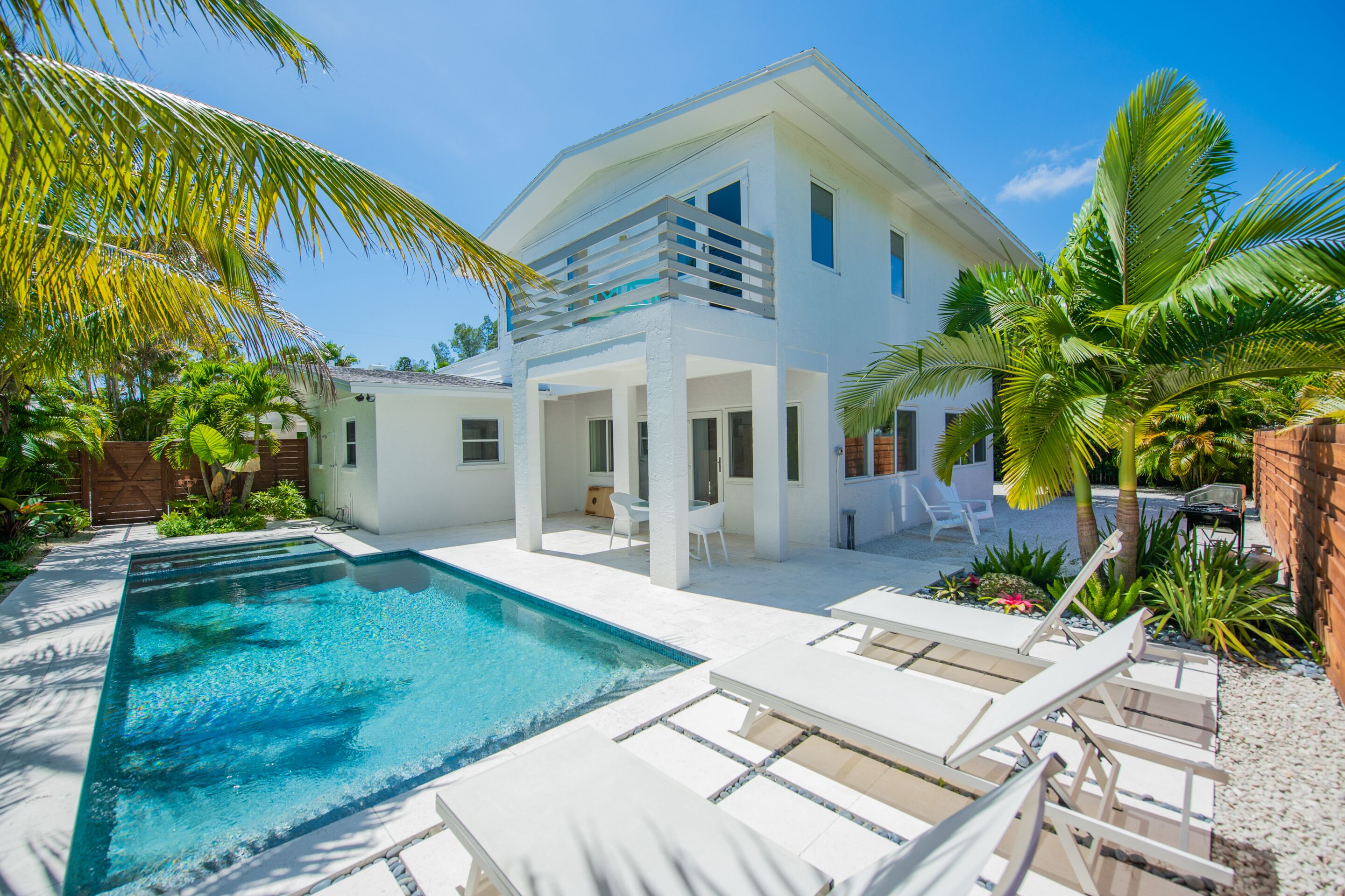 Beautiful Beach House with Heated Pool and Fenced Backyard!