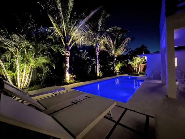Beheizter Pool