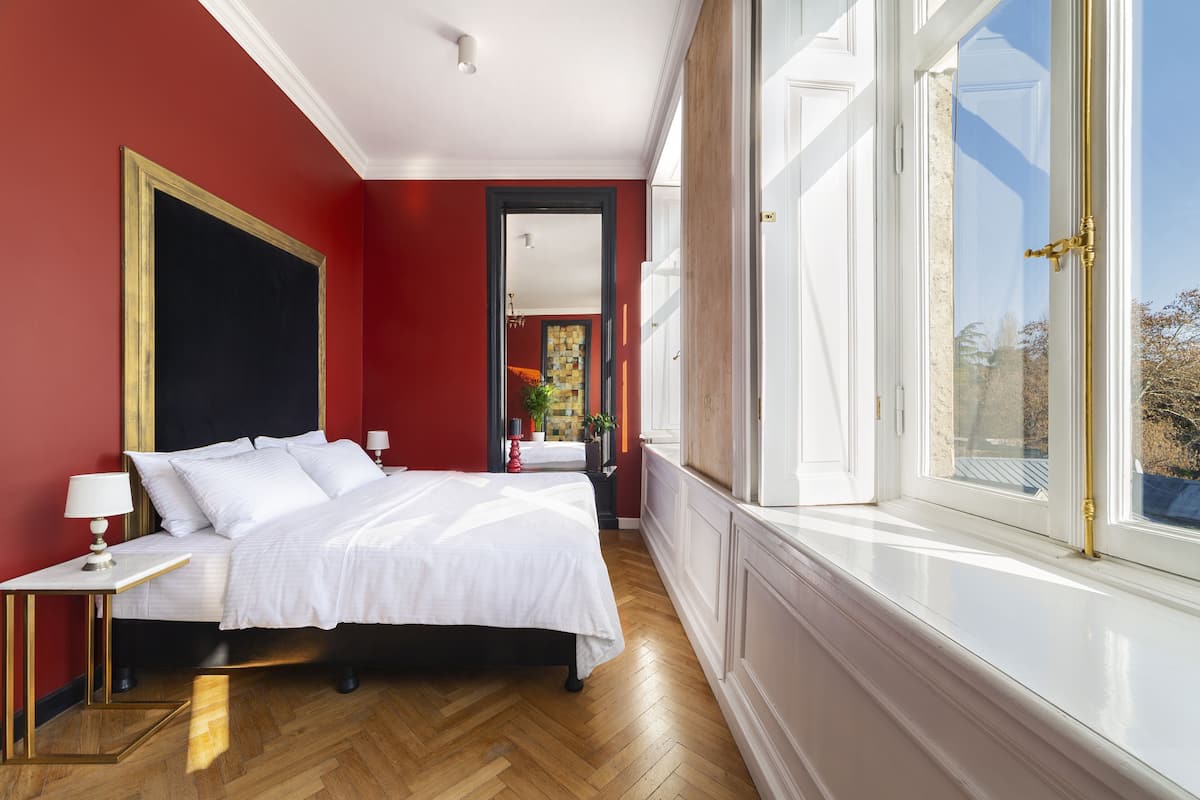 Chambre Premium Double ou avec lits jumeaux, 1 chambre, balcon, vue ville