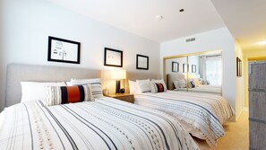 Appartement, 2 slaapkamers | 2 slaapkamers, gratis wifi, beddengoed