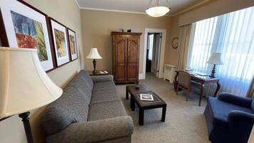 45-inch TV with cable channels