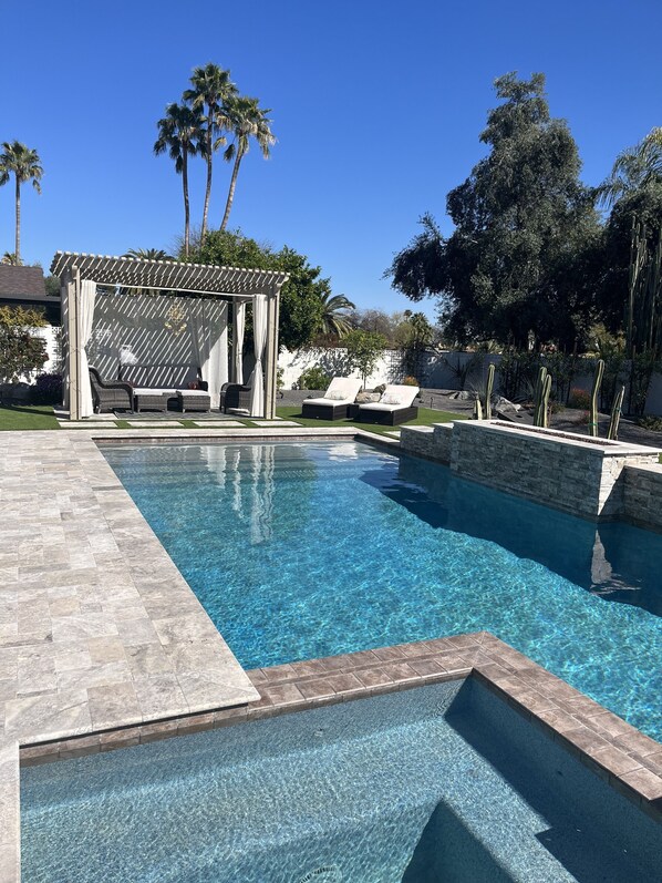 Alberca al aire libre 