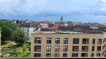 Blick von der Unterkunft