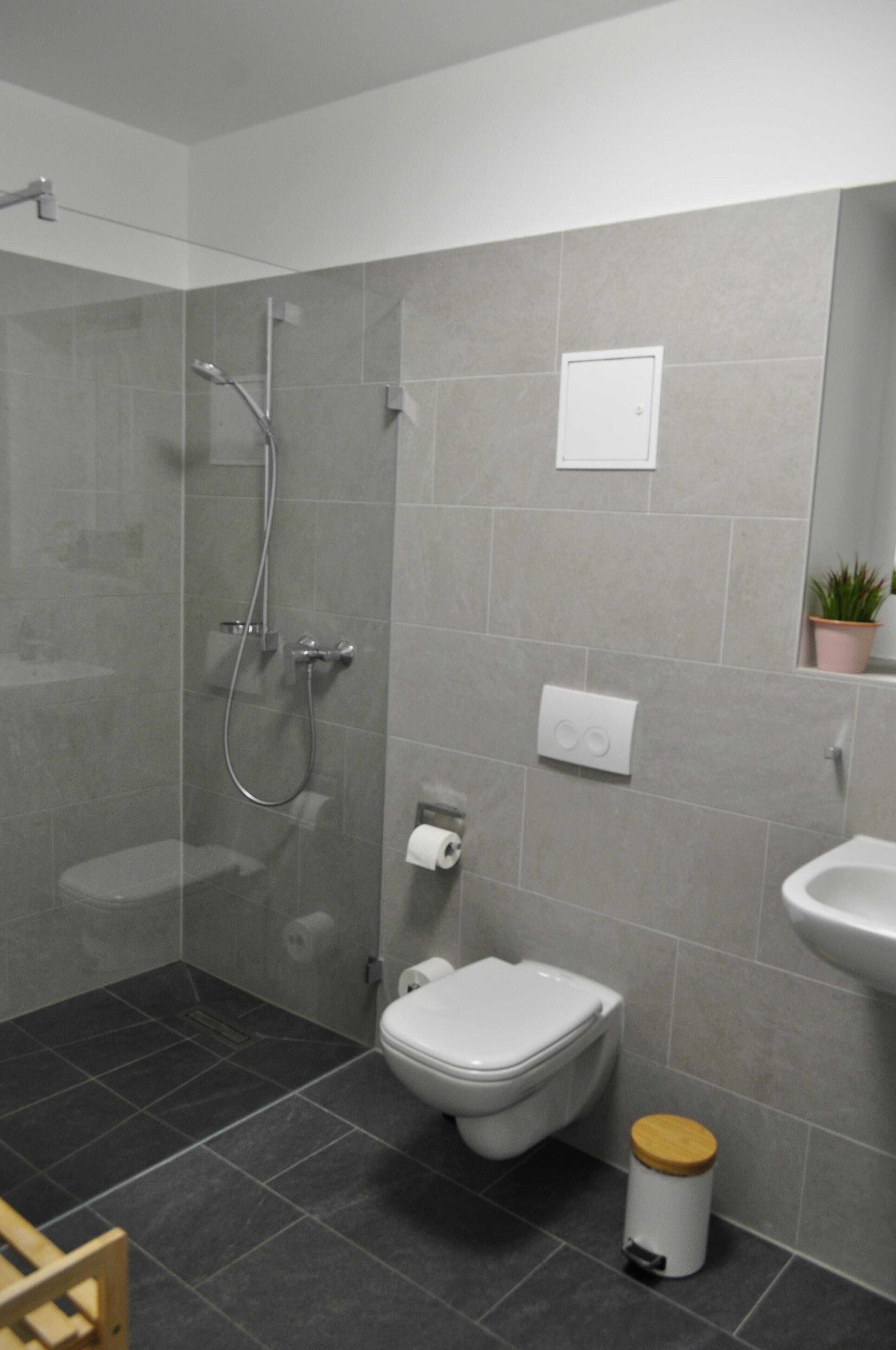 Comfort Apartment, Accessible, Private Bathroom | Bathroom