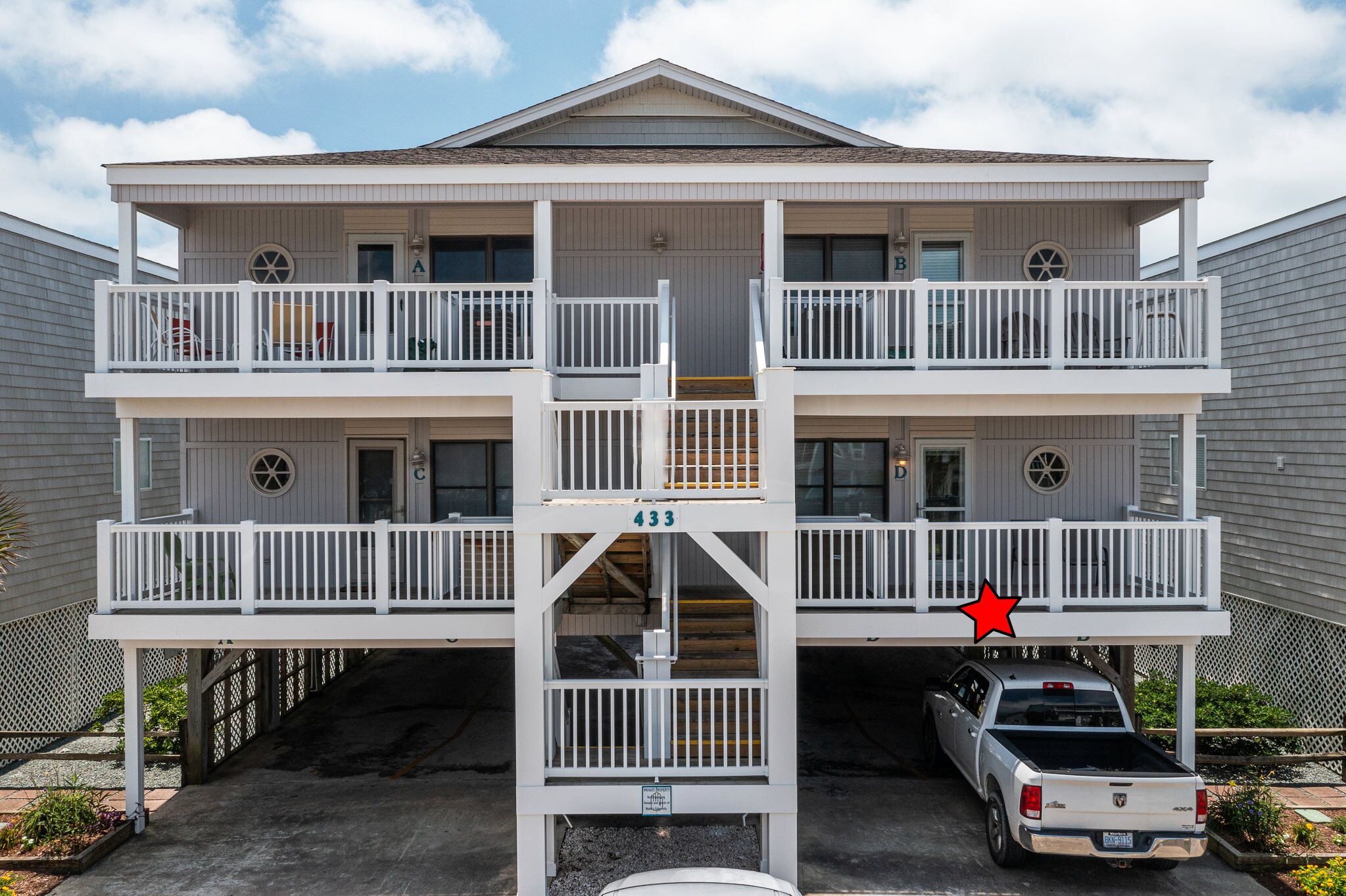 "Waters Edge 433-D" - Oceanfront Condo w/ Community Pool, 2 Bedrooms / 2 Bathrooms