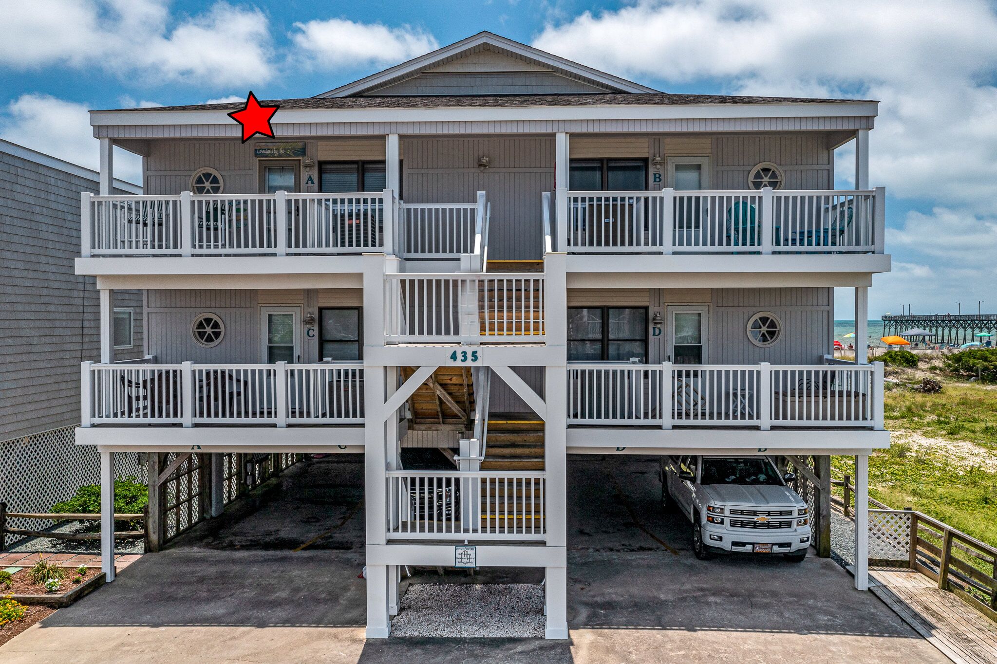"Waters Edge 435-A" - Oceanfront Condo w/ Community Pool, 2 Bedrooms / 2 Bathrooms