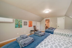 5 多间卧室、熨斗/熨衣板、免费 WiFi、床单