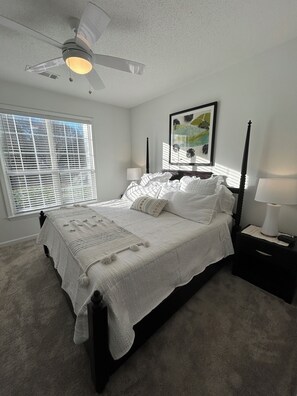 3 bedrooms, iron/ironing board, WiFi, bed sheets