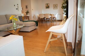 Smart-tv en een open haard