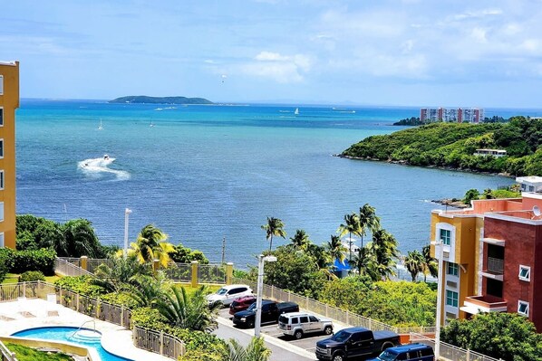 Vue depuis l’hébergement