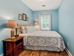 5 bedrooms, iron/ironing board, travel crib, WiFi