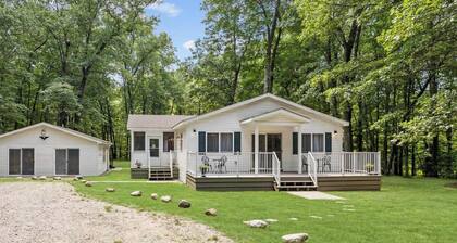 Secluded Woodland Home with Trail and Lake Access
