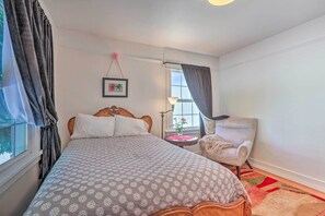 2 habitaciones, tabla de planchar con plancha, internet y ropa de cama 