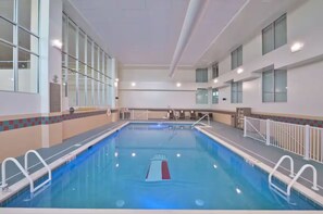 Indoor pool, outdoor pool