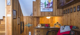 Chalet style apartment directly on the ski slopes